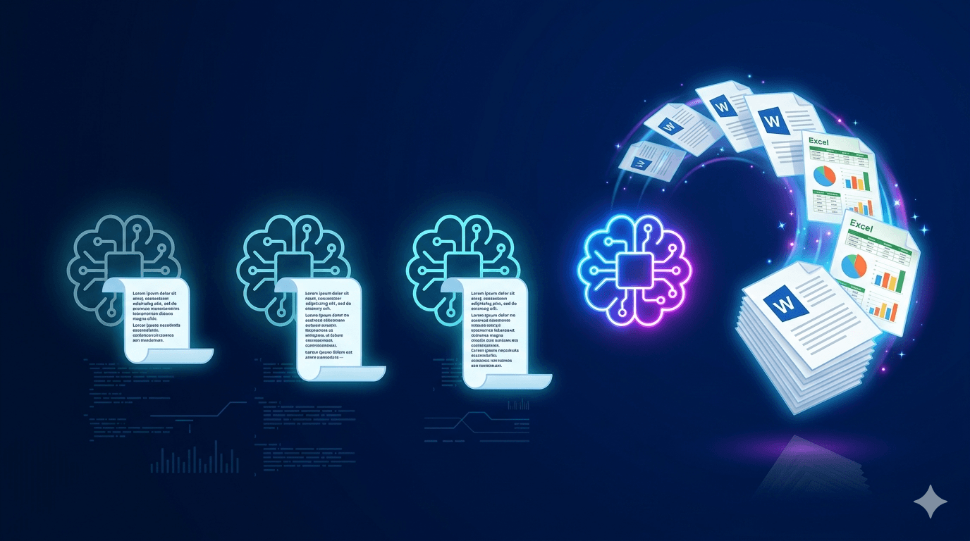 Почему ни одна российская нейросеть не создаёт документы. И как мы это исправили.